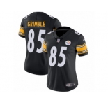Women's Nike Pittsburgh Steelers #85 Xavier Grimble Vapor Untouchable Limited Black Team Color NFL Jersey