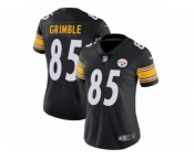 Women's Nike Pittsburgh Steelers #85 Xavier Grimble Vapor Untouchable Limited Black Team Color NFL Jersey