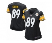 Women's Nike Pittsburgh Steelers #89 Ladarius Green Game Black Team Color NFL Jersey