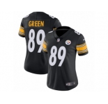 Women's Nike Pittsburgh Steelers #89 Ladarius Green Vapor Untouchable Limited Black Team Color NFL Jersey