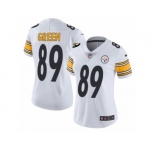 Women's Nike Pittsburgh Steelers #89 Ladarius Green Vapor Untouchable Limited White NFL Jersey