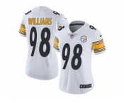 Women's Nike Pittsburgh Steelers #98 Vince Williams Vapor Untouchable Limited White NFL Jersey