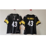 Women's Pittsburgh Steelers #43 Troy Polamalu F.U.S.E. Black Vapor Football Stitched Jersey