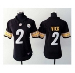 nike women nfl jerseys pittsburgh steelers #2 vick black[nike]