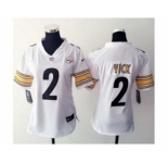 nike women nfl jerseys pittsburgh steelers #2 vick white[nike]