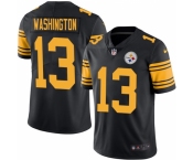 Youth Nike Pittsburgh Steelers #13 James Washington Limited Black Rush Vapor Untouchable NFL Jersey