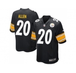Youth Nike Pittsburgh Steelers #20 Will Allen Black jerseys