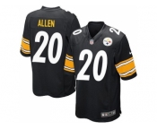 Youth Nike Pittsburgh Steelers #20 Will Allen Black jerseys