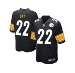 Youth Nike Pittsburgh Steelers #22 William Gay Black jerseys