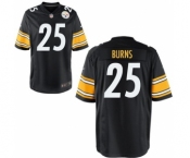 Youth Nike Pittsburgh Steelers #25 Artie Burns Black Team Color NFL Jersey