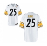 Youth Nike Pittsburgh Steelers #25 Artie Burns White NFL Jersey