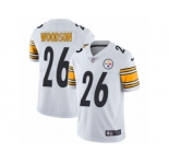 Youth Nike Pittsburgh Steelers #26 Rod Woodson Vapor Untouchable Limited White NFL Jersey