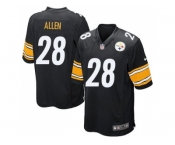 Youth Nike Pittsburgh Steelers #28 Cortez Allen Black jerseys