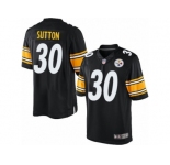 Youth Nike Pittsburgh Steelers #30 Cameron Sutton Limited Black Team Color NFL Jersey