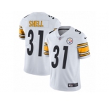 Youth Nike Pittsburgh Steelers #31 Donnie Shell Vapor Untouchable Limited White NFL Jersey