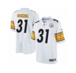 Youth Nike Pittsburgh Steelers #31 Ross Cockrell Limited White NFL Jersey