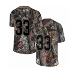 Youth Nike Pittsburgh Steelers #33 Merril Hoge Camo Rush Realtree Limited NFL Jersey