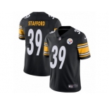 Youth Nike Pittsburgh Steelers #39 Daimion Stafford Black Team Color Vapor Untouchable Limited Player NFL Jersey