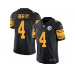 Youth Nike Pittsburgh Steelers #4 Jordan Berry Limited Black Rush NFL Jersey