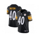 Youth Nike Pittsburgh Steelers #40 Mike Hilton Black Team Color Vapor Untouchable Limited Player NFL Jersey