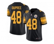 Youth Nike Pittsburgh Steelers #48 Bud Dupree Limited Black Rush NFL Jersey