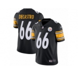 Youth Nike Pittsburgh Steelers #66 David DeCastro Vapor Untouchable Limited Black Team Color NFL Jersey