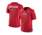 Youth Nike Pittsburgh Steelers #7 Ben Roethlisberger Limited Red 2017 Pro Bowl NFL Jersey