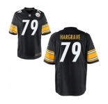 Youth Nike Pittsburgh Steelers #79 Javon Hargrave Black Team Color NFL Jersey