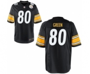 Youth Nike Pittsburgh Steelers #80 Ladarius Green Black Team Color NFL Jersey