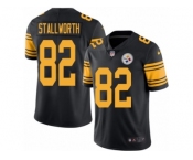 Youth Nike Pittsburgh Steelers #82 John Stallworth Limited Black Rush NFL Jersey