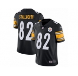 Youth Nike Pittsburgh Steelers #82 John Stallworth Vapor Untouchable Limited Black Team Color NFL Jersey
