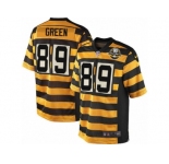 Youth Nike Pittsburgh Steelers #89 Ladarius Green Limited Yellow Black Alternate 80TH Anniversary Throwback NFL Jersey