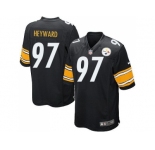 Youth Nike Pittsburgh Steelers #97 Cameron Heyward Black jerseys