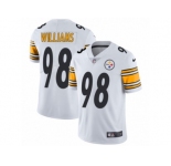 Youth Nike Pittsburgh Steelers #98 Vince Williams Vapor Untouchable Limited White NFL Jersey