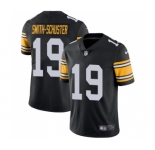 Youth Pittsburgh Steelers #19 JuJu Smith-Schuster Black Alternate Vapor Untouchable Limited Player Football Jersey