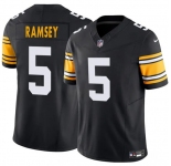 Youth Pittsburgh Steelers #5 Jalen Ramsey Black 2024 F.U.S.E. Alternate Vapor Limited Football Stitched Jersey