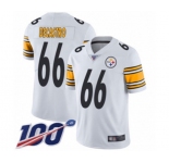 Youth Pittsburgh Steelers #66 David DeCastro White Vapor Untouchable Limited Player 100th Season Football Jersey