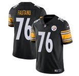 Youth Pittsburgh Steelers #76 Troy Fautanu Black Vapor Untouchable Limited Football Stitched Jersey