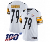 Youth Pittsburgh Steelers #79 Javon Hargrave White Vapor Untouchable Limited Player 100th Season Football Jersey