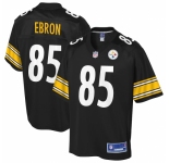 Youth Pittsburgh Steelers #85 Eric Ebron NFL Pro Line Black Player Jersey