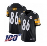 Youth Pittsburgh Steelers #86 Hines Ward Black Team Color Vapor Untouchable Limited Player 100th Season Football Jersey