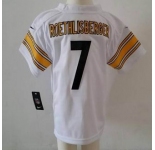 nike kids nfl jerseys pittsburgh steelers #7 roethlisberger white[nike]