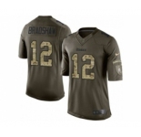 nike youth nfl jerseys pittsburgh steelers #12 terry bradshaw army green[nike Limited Salute To Service]