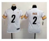 nike youth nfl jerseys pittsburgh steelers #2 vick white[nike]