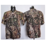 nike youth nfl jerseys pittsburgh steelers #43 polamalu camo[nike]