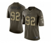 nike youth nfl jerseys pittsburgh steelers #92 harrison army green[nike Limited Salute To Service]