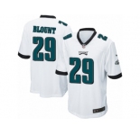 Men Nike Philadelphia Eagles #29 LeGarrette Blount Game White NFL Jersey