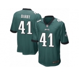 Men Nike Philadelphia Eagles #41 Ronald Darby Game Midnight Green Team Color NFL Jersey