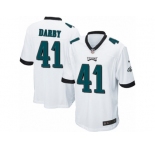 Men Nike Philadelphia Eagles #41 Ronald Darby Game White NFL Jersey