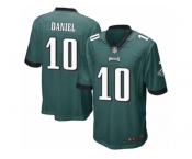 Men's Nike Philadelphia Eagles #10 Chase Daniel Game Midnight Green Team Color NFL Jersey